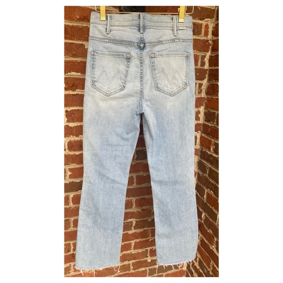 NWOT Anthropologie MOTHER The Hustler Ankle Fray In When In Rome  Size 27 - Picture 10 of 16